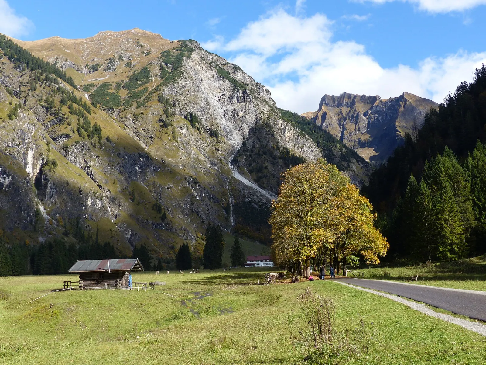 Herfst in het Oytal bij Oberstdorf