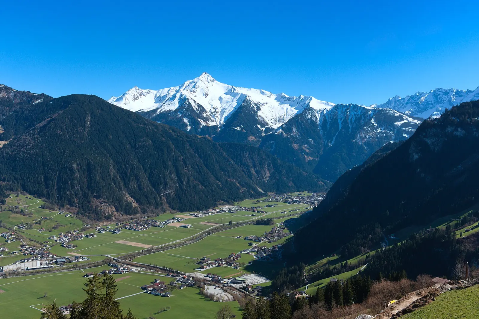 Het Zillertal bij Mayrhofen
